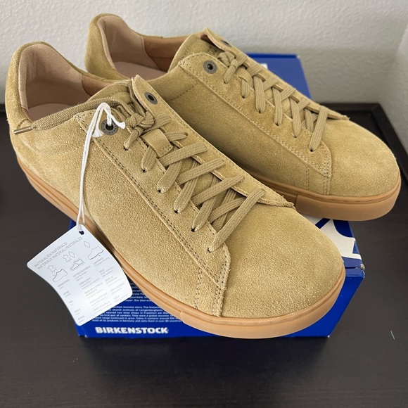 Birkenstock Other - Birkenstock Bend Low Suede Leather Khaki 41 W 10/M 8 Walking Shoe Sneaker